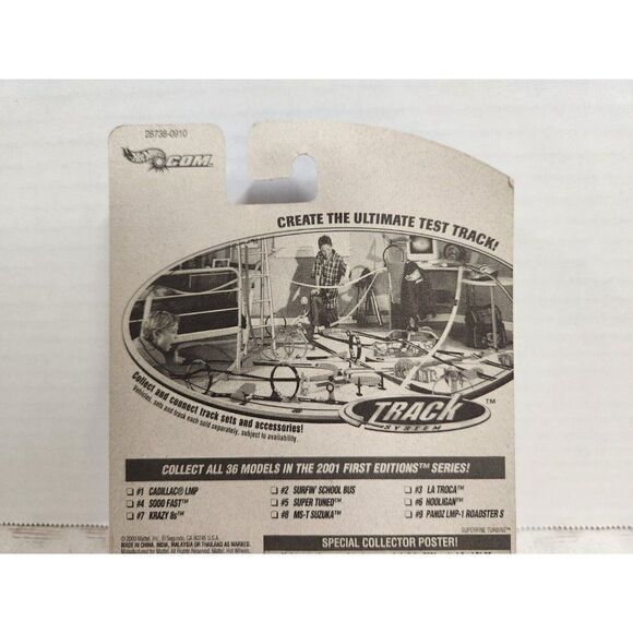 Hot Wheels 2001 First Editions Super Tuned No. 5/36 Collector No. 017 Die-Cast - Picture 8 of 12